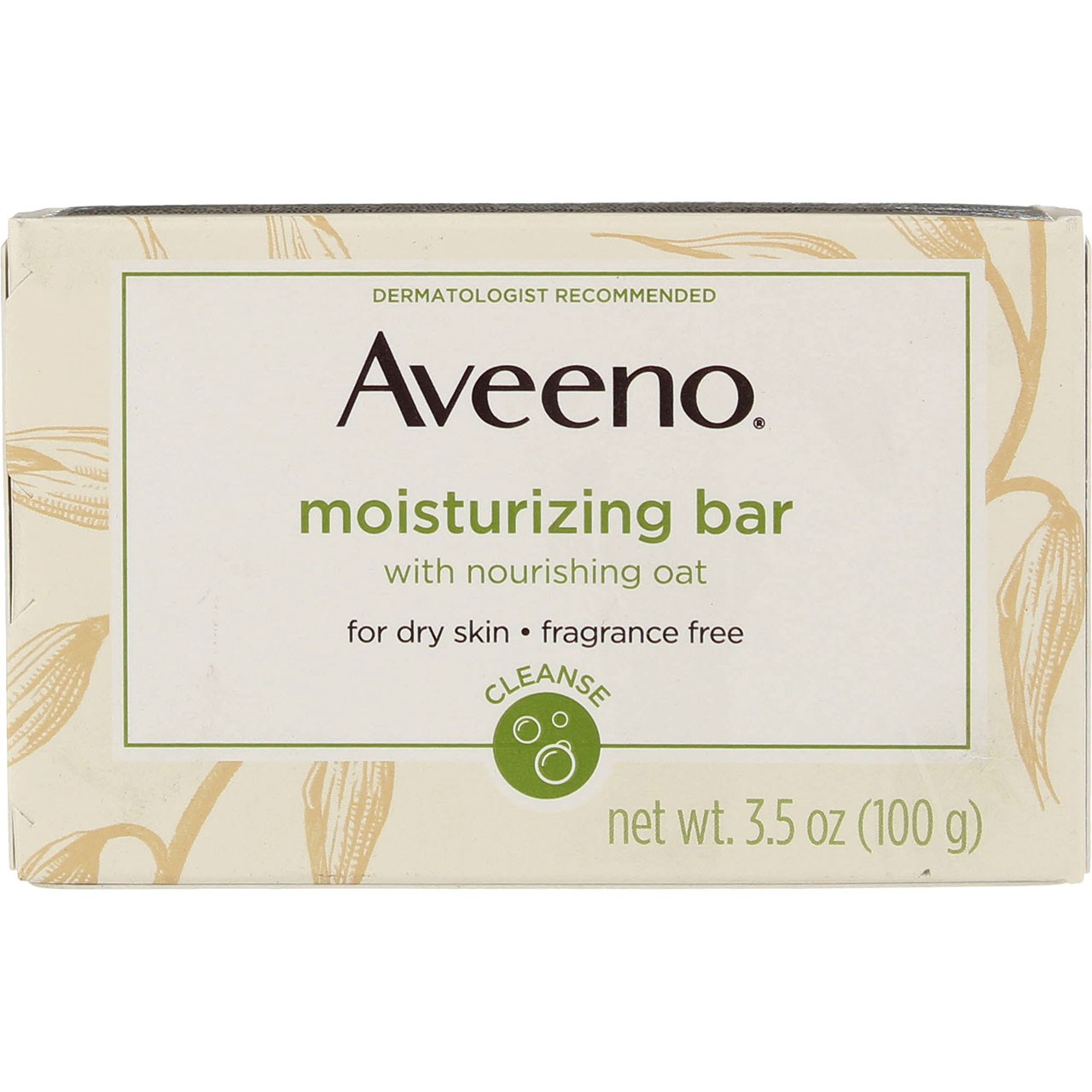 6 Pack Aveeno Moisturizing Bar Soap, Fragrance Free, 3.5 oz