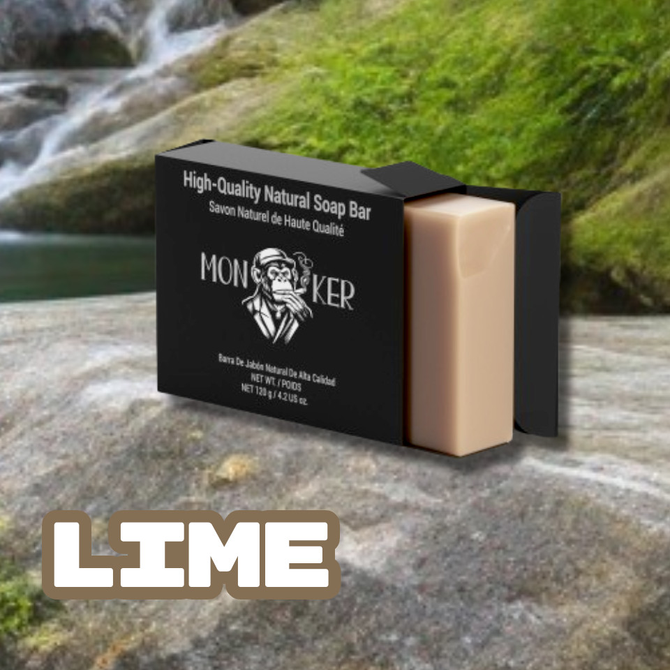 Monkermank Mens Luxury Handmade Soap Bar 4.2 oz New In Box