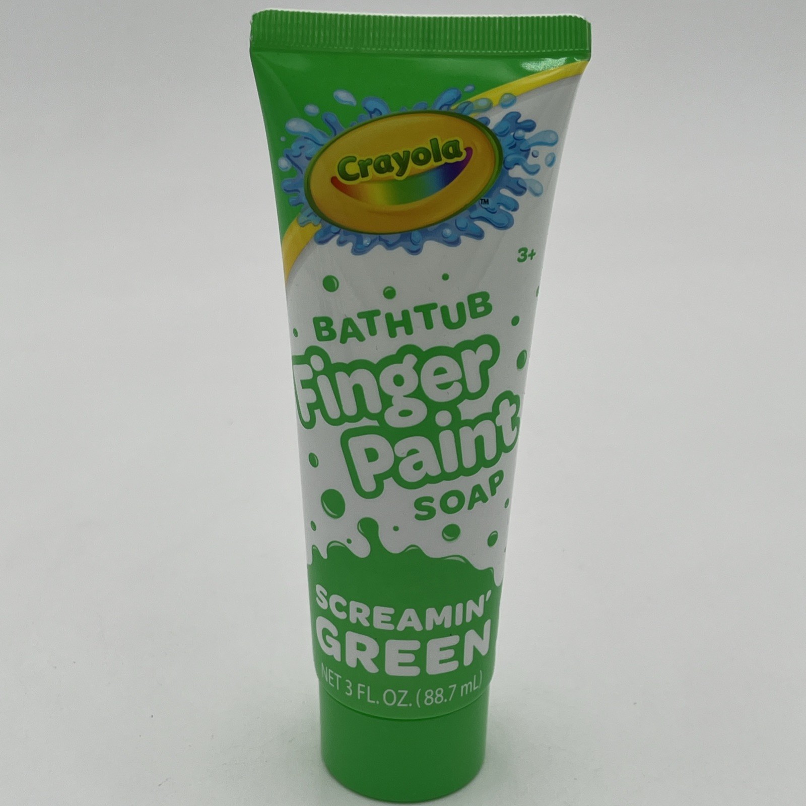 NEW!! Crayola 10pc 3oz Bathtub Finger Paint Soap Set Blue Red Green Pink Purple