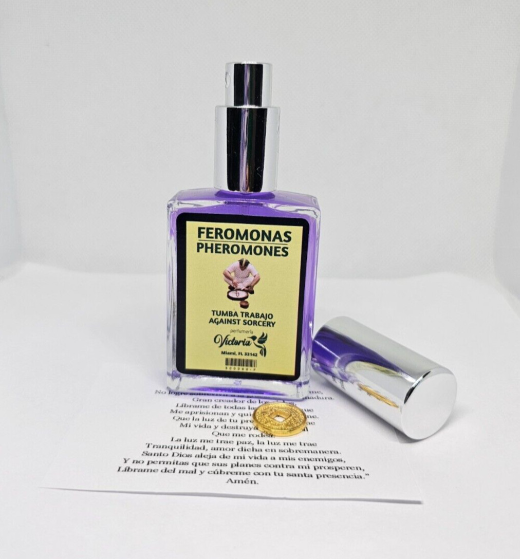 TUMBA TRABAJO PERFUME / SPELL BREAKER ROMPE BRUJERIA HECHIZOS REVIENTA DAÑO 1PC