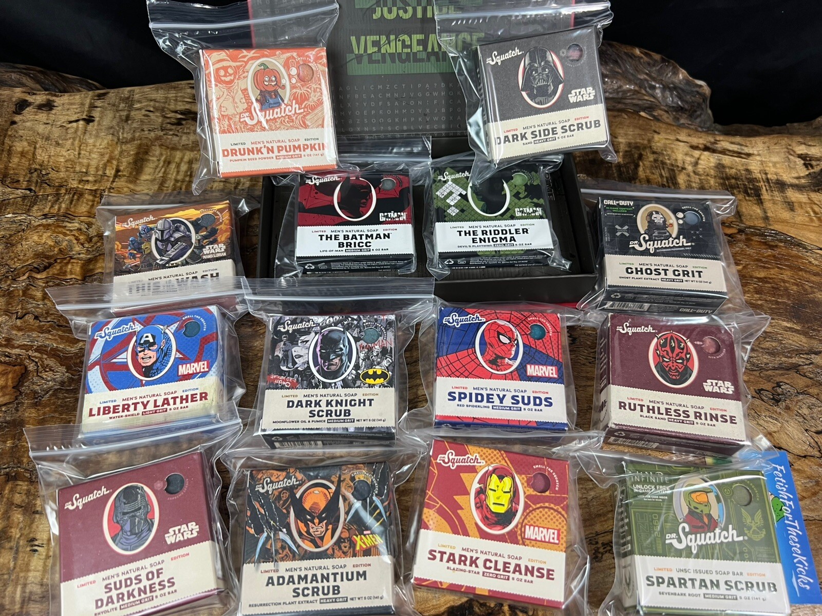 Dr Squatch Mask On Limited Edition Soap Bundle New