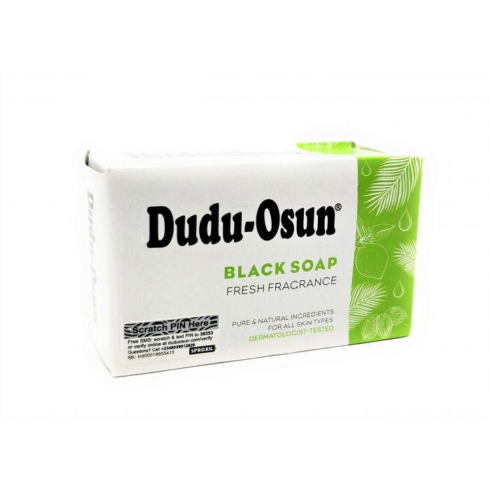 Lot of 24 Bars Pack ORIGINAL Dudu Osun African Black Soap Tropical Rain Forest