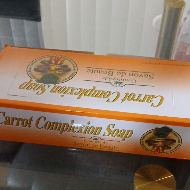 Countryside Savon de Beaute Carrot Complexion Soap Beauty Bar 4.4oz Multipack