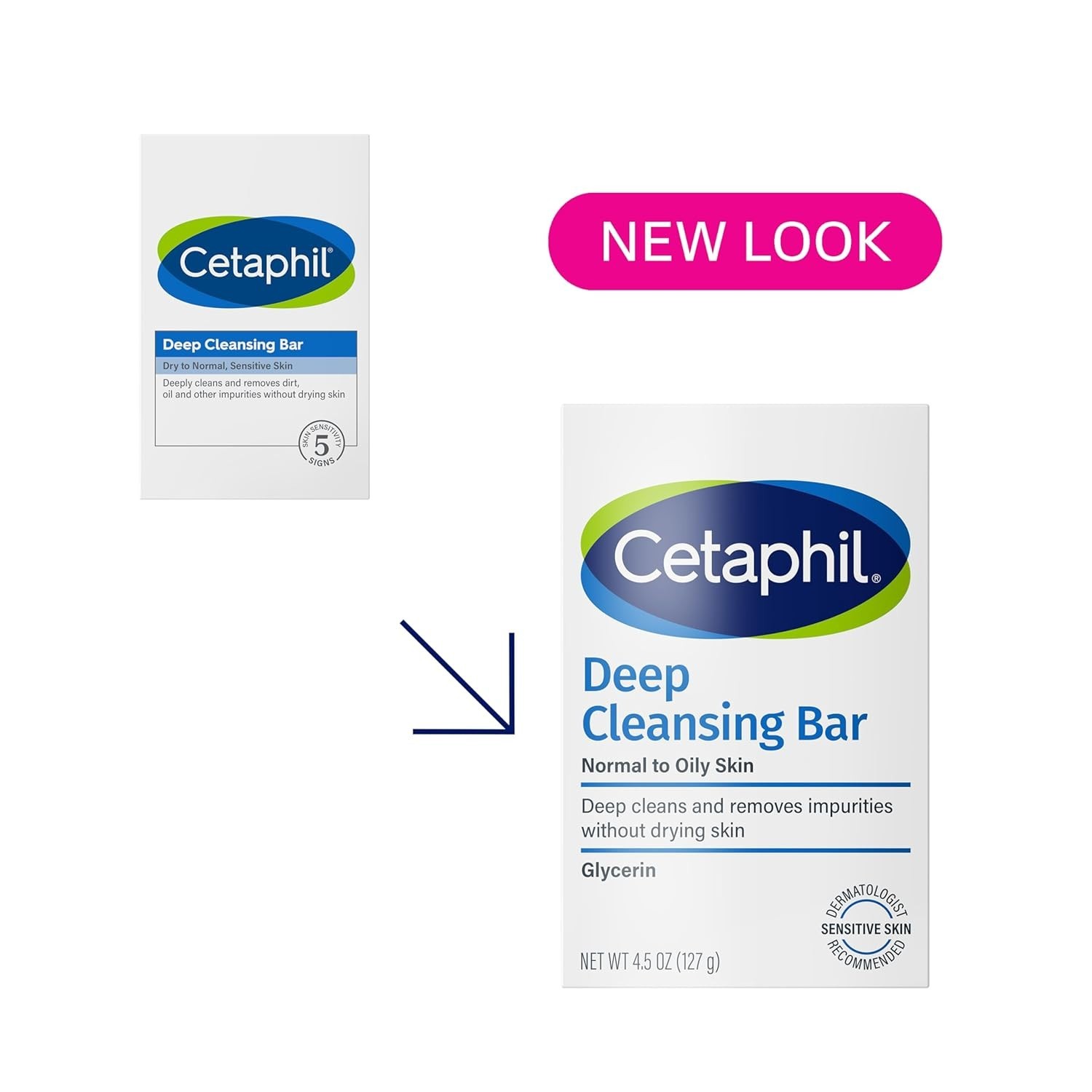 Brand New Deep Cleansing Face and Body Bar Pack of 6 for Sensitive Skin