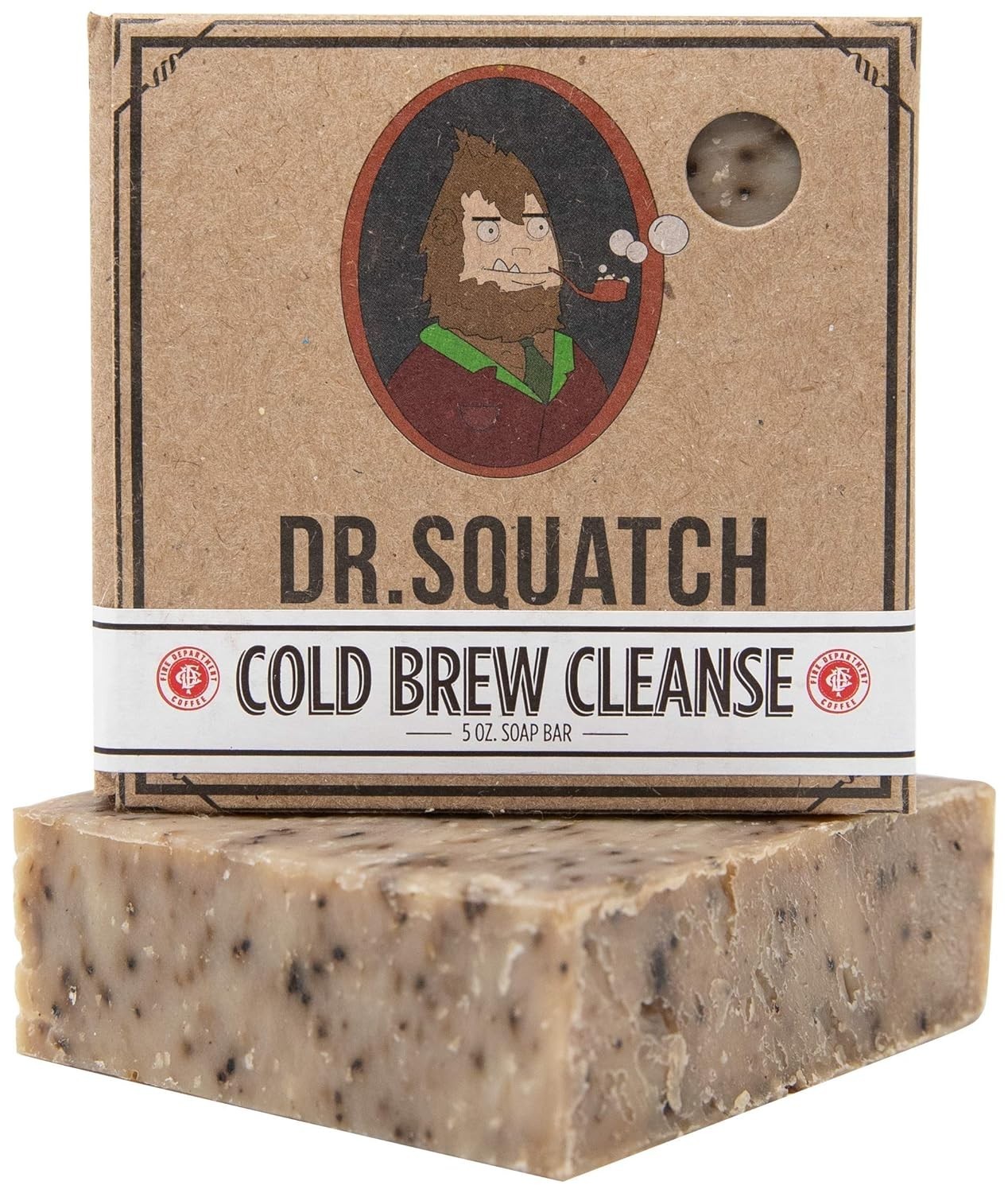 Cold Brew Cleanse Coffee Soap Bar – Blend of Shea Butter, Salt, Kaoilin Clay,…