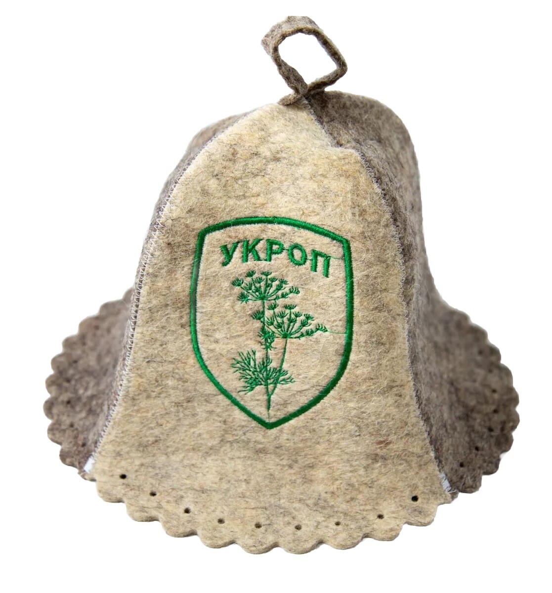 Sauna HAT Embroidery Ukrainian Patriotic Banya Ukrop Укроп Slava Ukraini