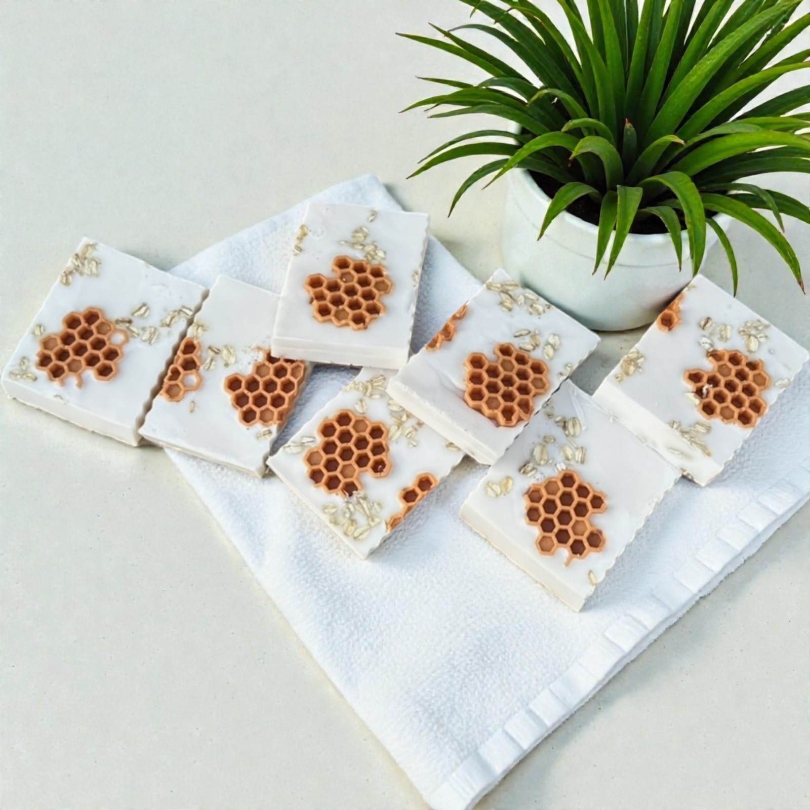 25 Pack Oatmeal Honey Goat Milk Soap – Wholesale Handmade Soap Bars