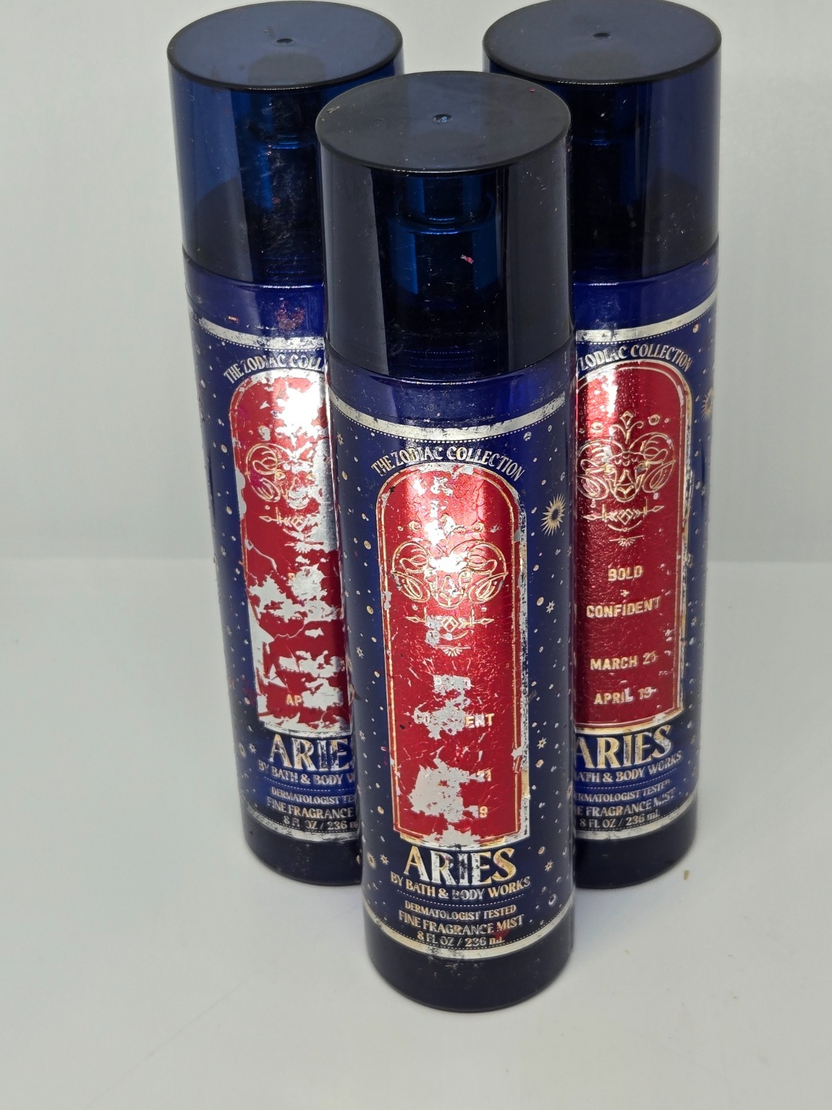 Bath Body Works Zodiac Aries Bonfire Bash Fine Fragrance Mist x3 – 8oz each