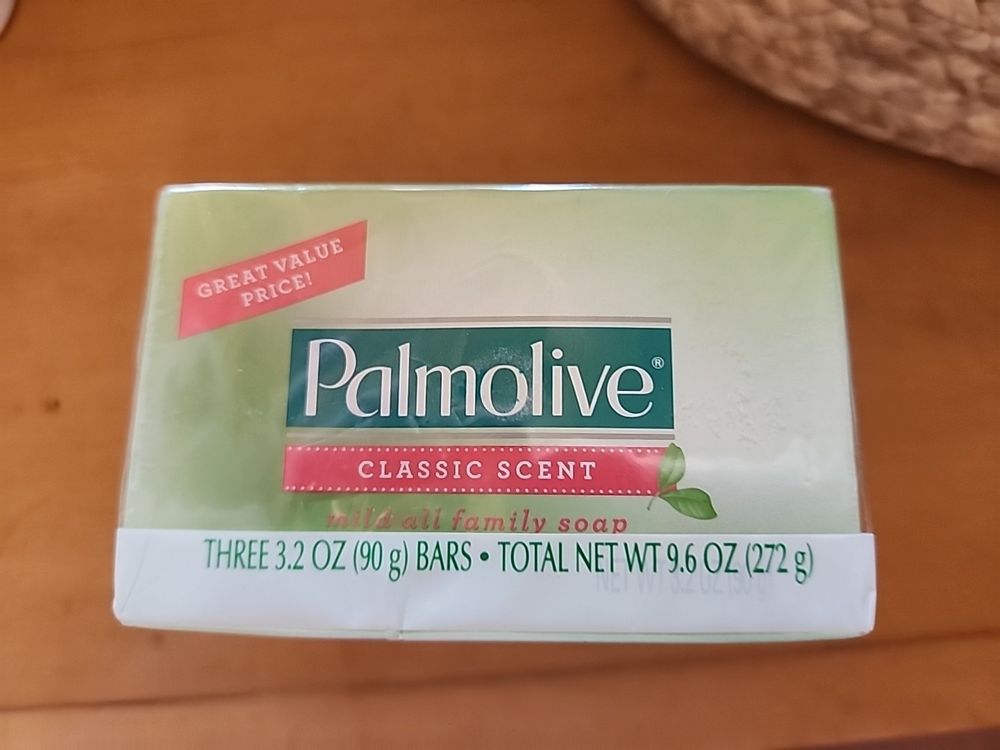 Palmolive Classic Scent All Family Soap 3.2 oz Bars ( 3 Bar Pack ) NEW SEALED