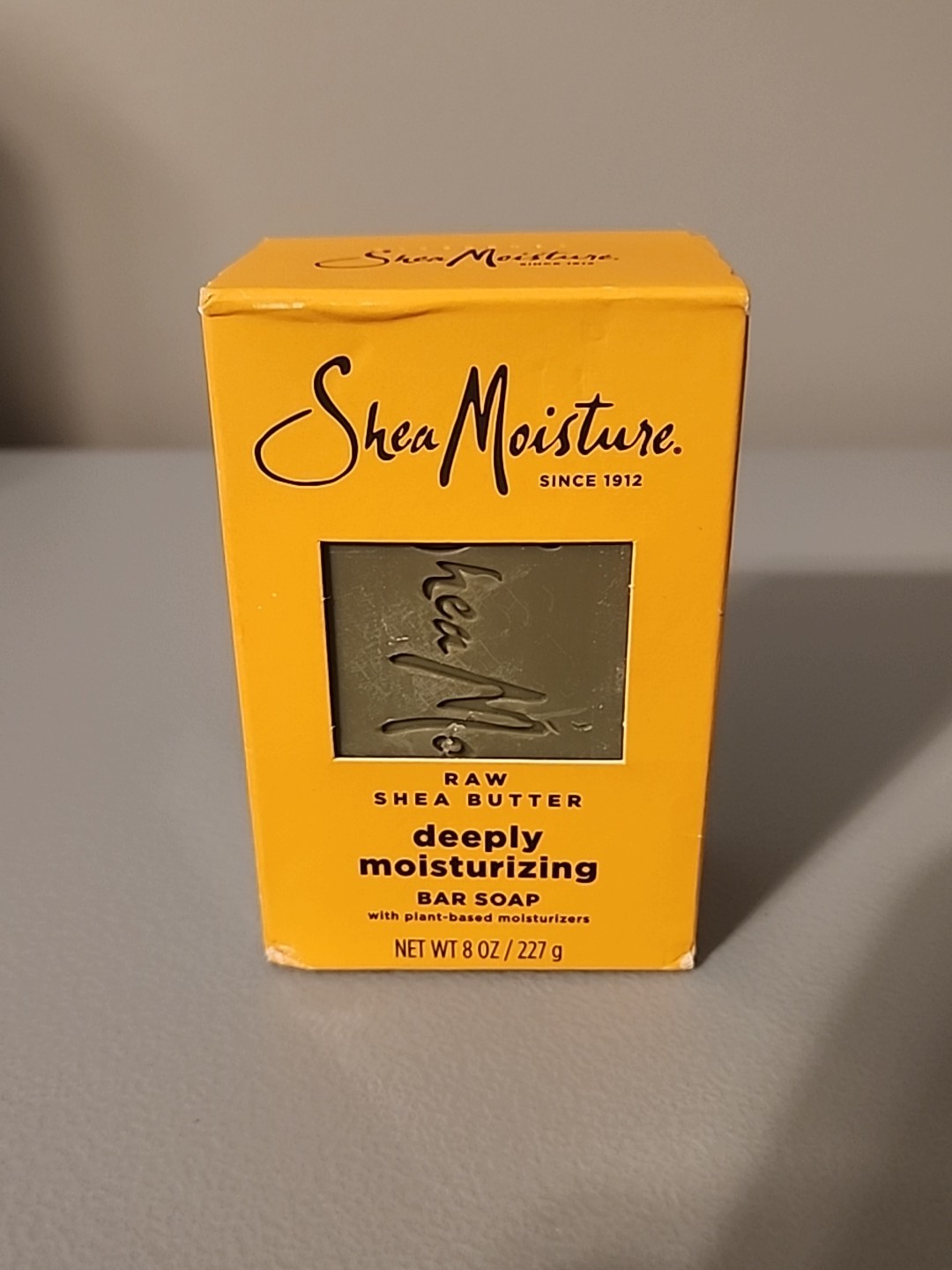 Shea Moisture Raw Shea Butter Bar Soap Deeply Moisturizing 8 Oz Frankincense USA