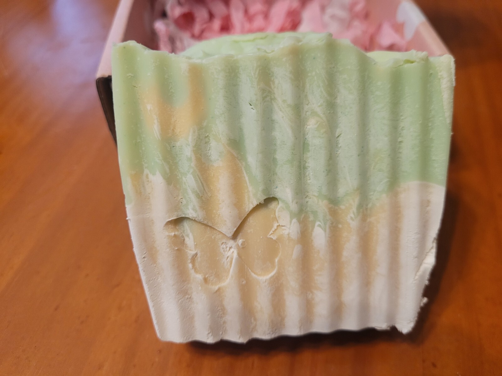 Handmade ALL Natural Butterfly Kisses Soap, Lemon Verbena and Lime with Gift Box