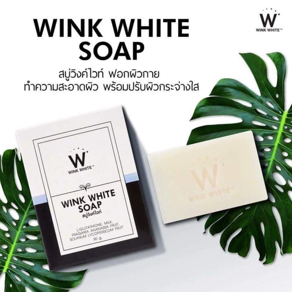 Whitening Soap Gluta Wink White Original Pure Body and Face Skin Cleansing x3