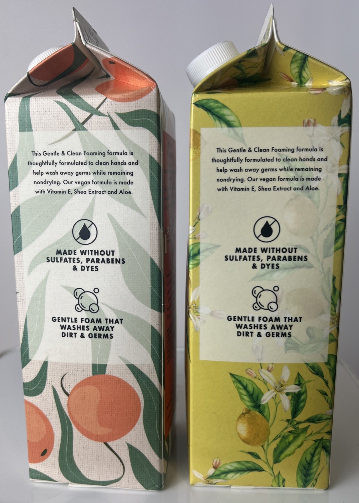 Bath & Body Works Gentle & Clean Foaming Hand Soap Refill 32 OZ Lot Of 2