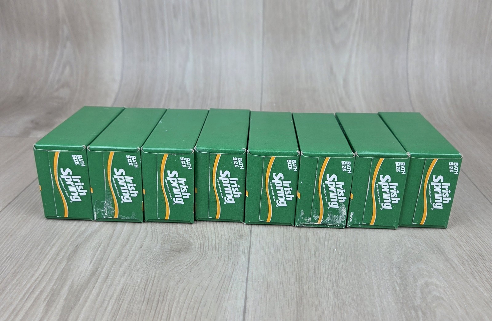 Lot of 8 Irish Spring ORIGINAL Deodorant Soap Bar (4oz Each) Bath Size USA Made