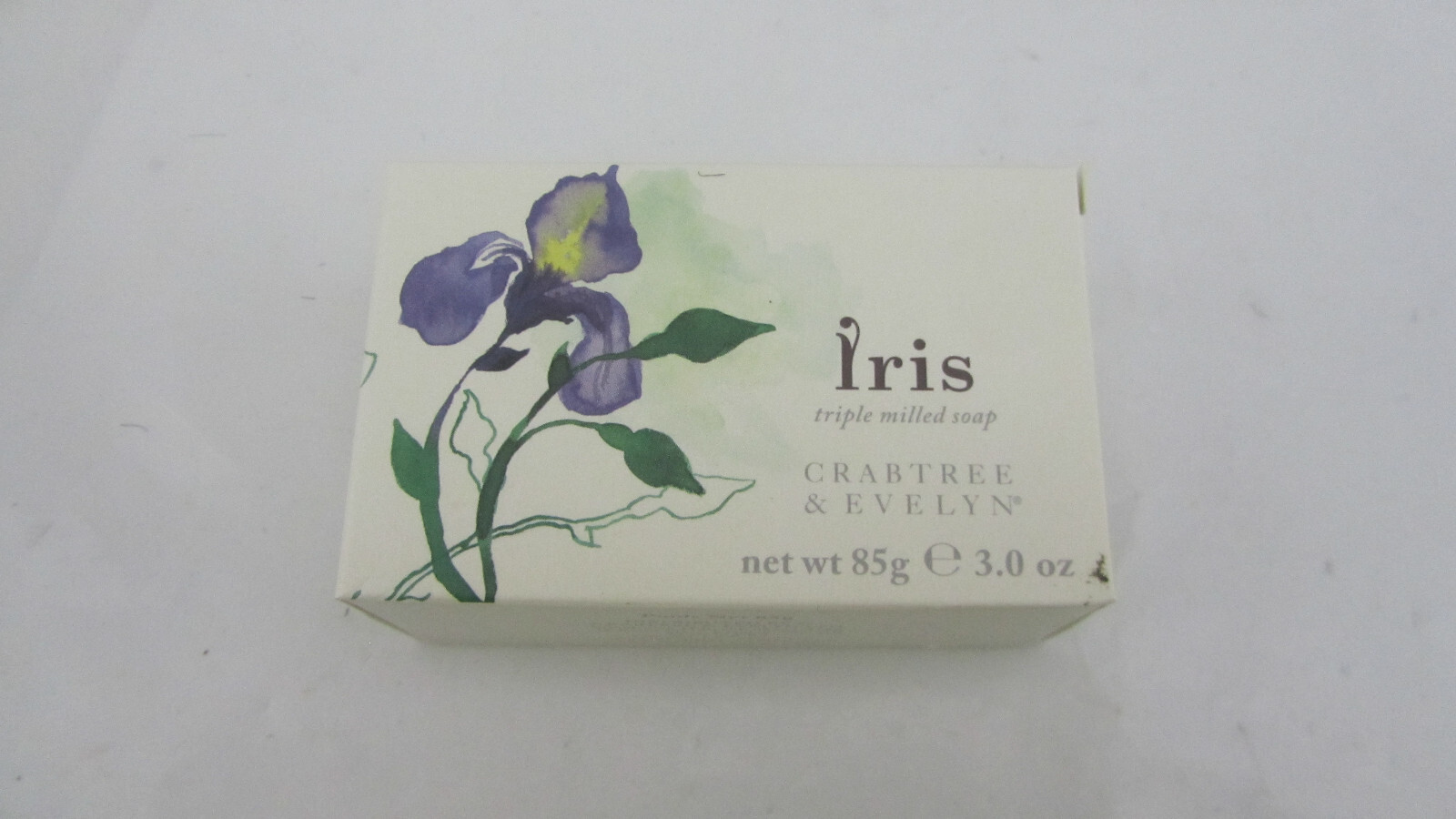 NIB – Crabtree & Evelyn Iris Triple Milled Soap 3 oz / 85 g