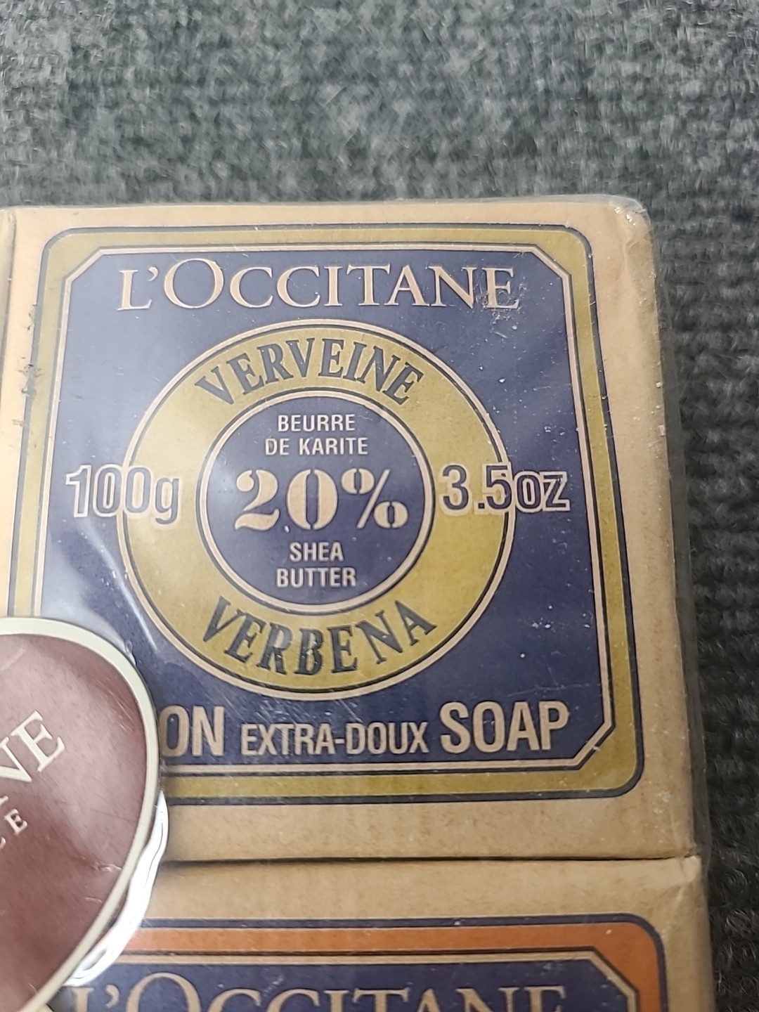 L’Occitane SAVON Extra Doux Assorted 100g Soaps 4 Pack. Sealed.