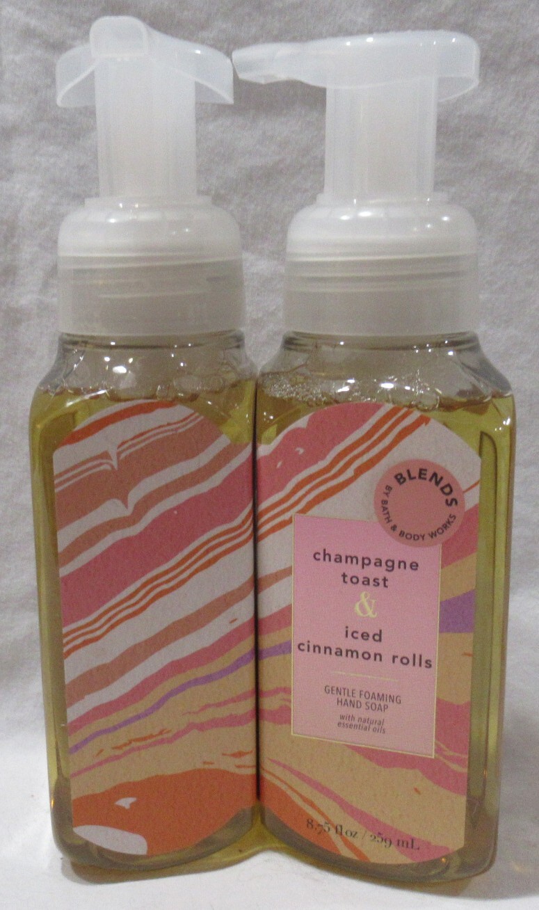 BLENDS by Bath & Body Works Foaming Hand Soap CHAMPAGNE TOAST ICED CINNAMON ROLL