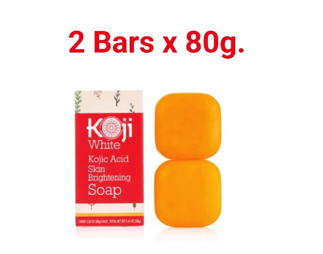 Koji White Kojic Acid Soap Vit C + Hyaluronic Acid white & radiant skin