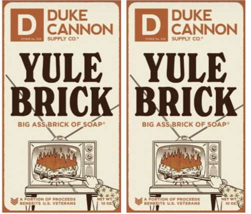 DUKE CANNON BIG ASS BAR OF SOAP 10 oz- 10 TYPES TO CHOOSE FROM 2PK AS PICTURED