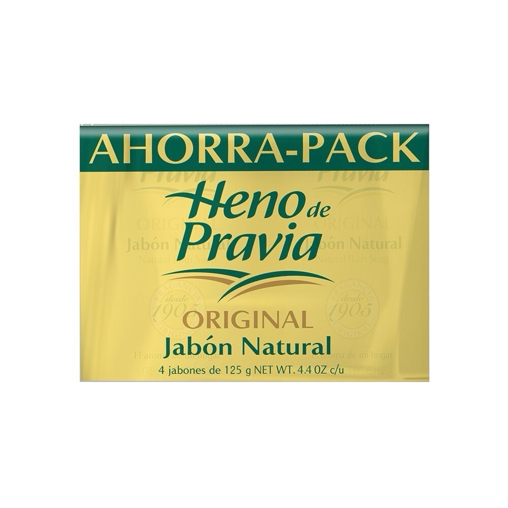 4 JABONES HENO DE PRAVIA (115g c/u) 🇪🇸