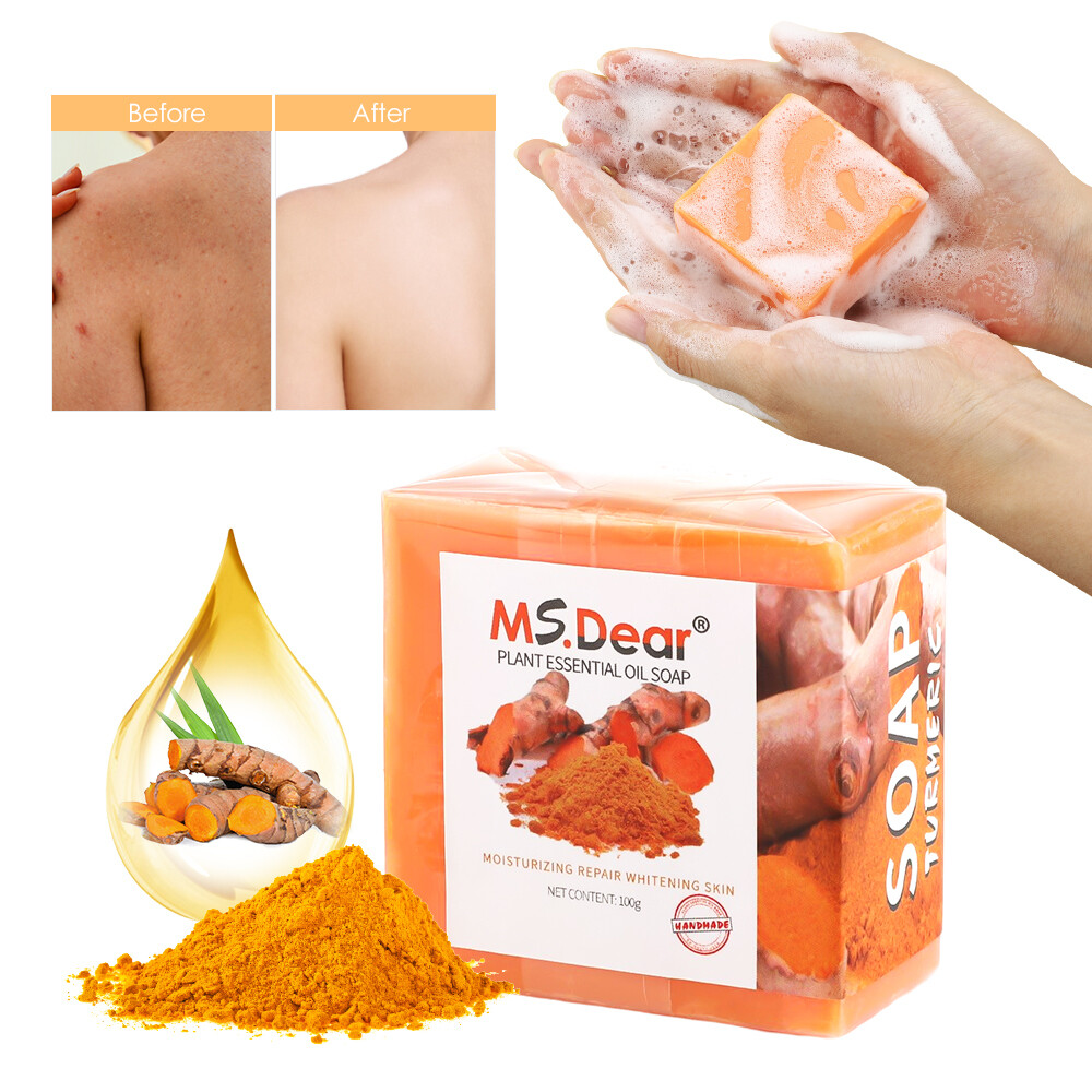 10 Pcs Tumeric Soap, Dark Spots, Skin Glow, Brighter Skin, Scars, All Skin types