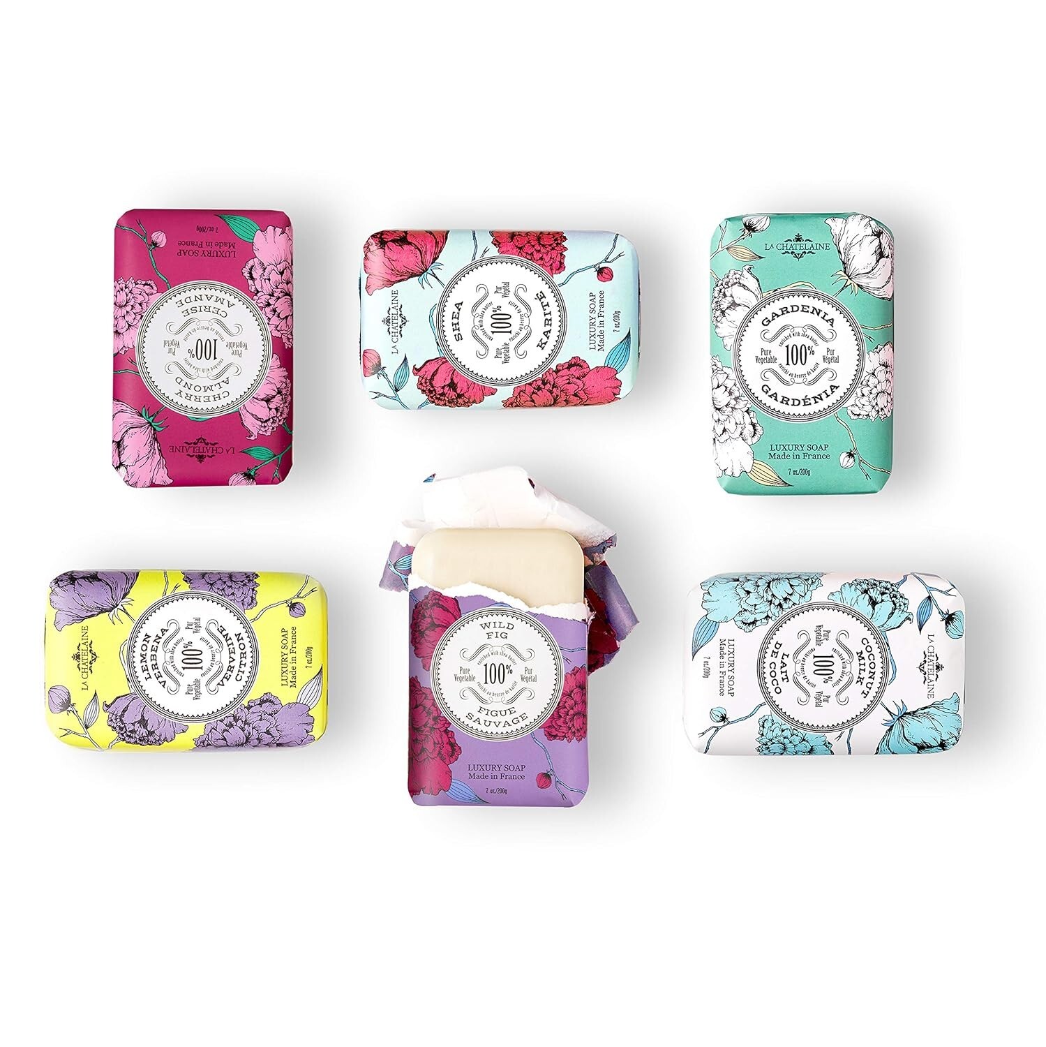 Limited Edition Shea Butter Soap Gift Set – Oprah’s Favorites – 7oz Bars