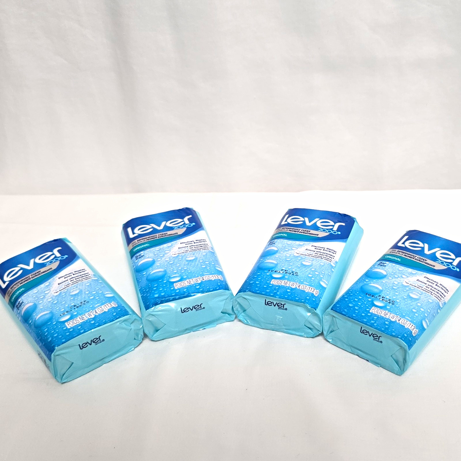 Lever 2000 Original Antibacterial Deodorant Bar Soap Multipack, 4 Oz.