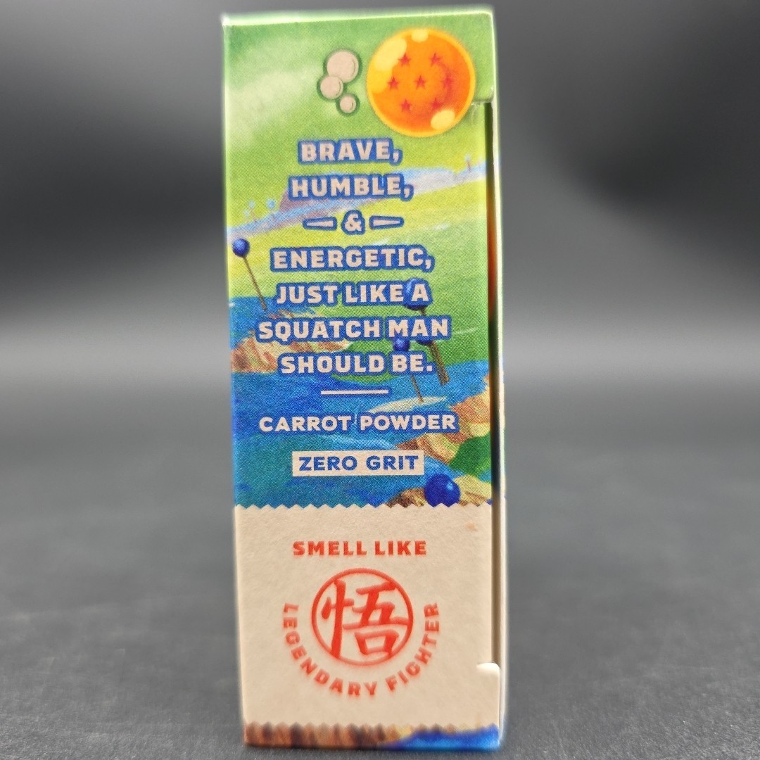 Dr. Squatch Ltd Ed. Dragon Ball Z Super Saiyan Surge Soap Zero Grit 5oz