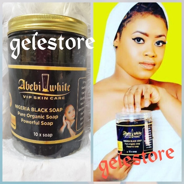 AUTHENTIC Abebi pure Organic Glutathion lighting Nigeria BLACK SOAP 600g x 1.