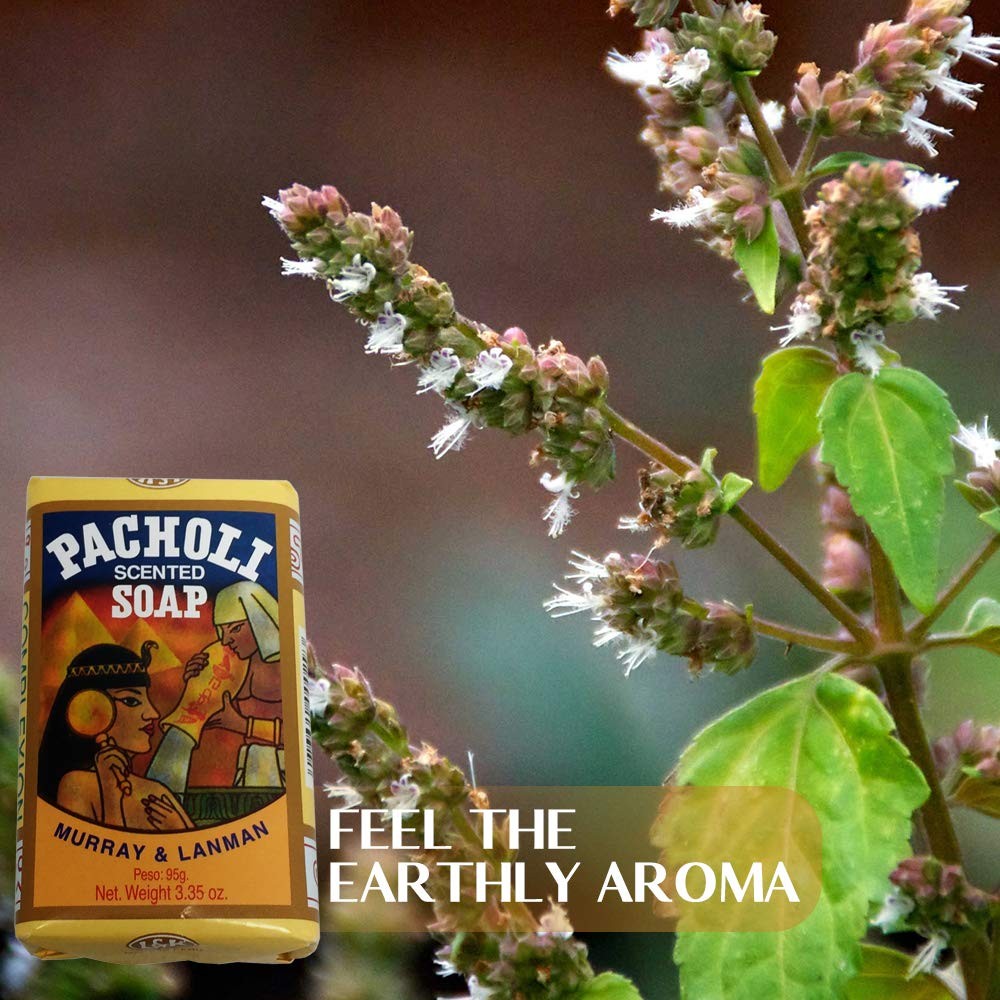 Murray & Lanman Pacholi, scented soap, 3.3 oz (95 gr) 3.35 Ounce (Pack of 1)