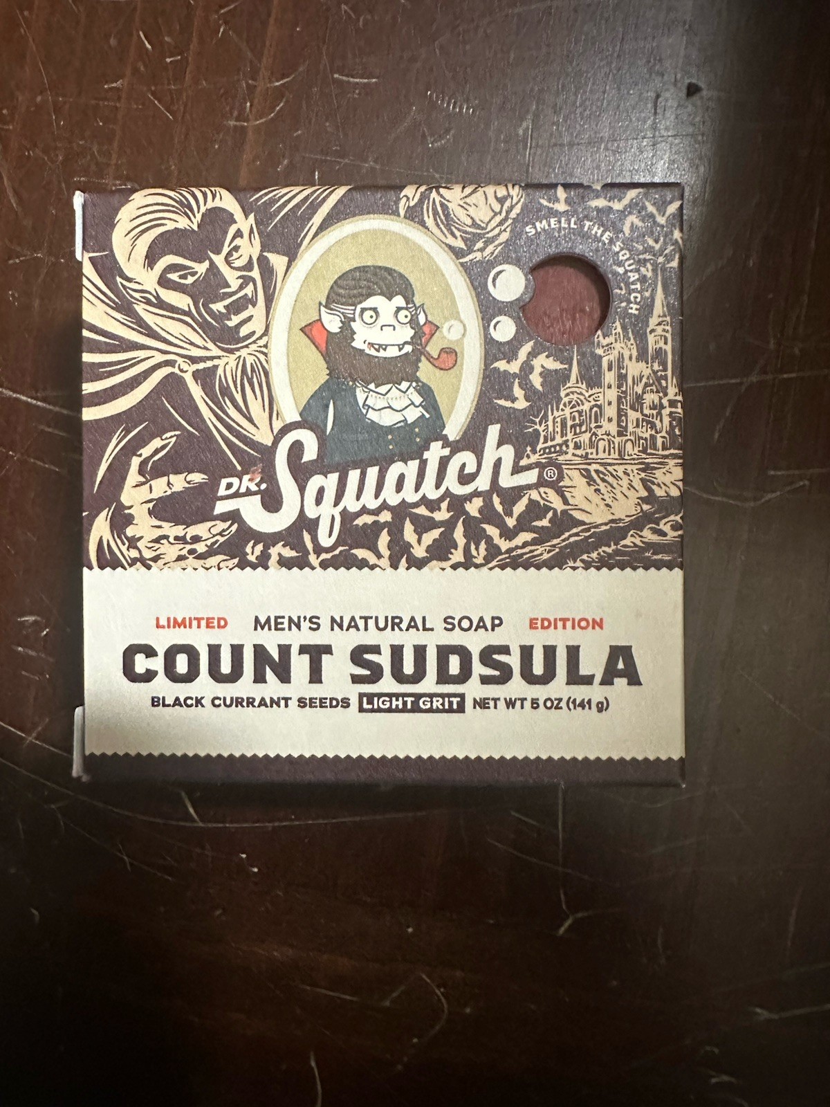 Dr Squatch Halloween Limited Edition Count Sudsula 5 Oz