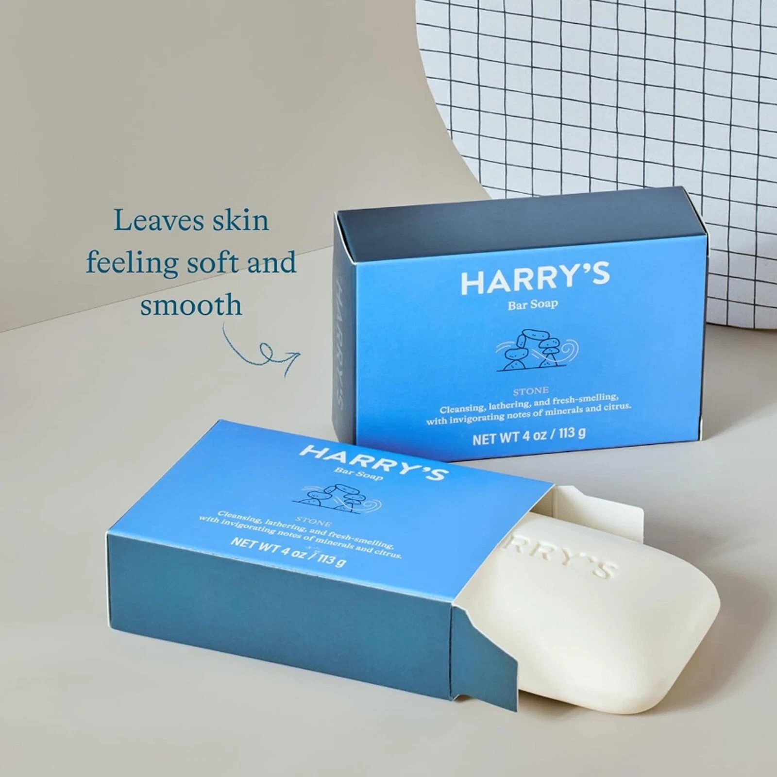 Harry’s Bar Soap Stone Scent 2 Pack – Brand New
