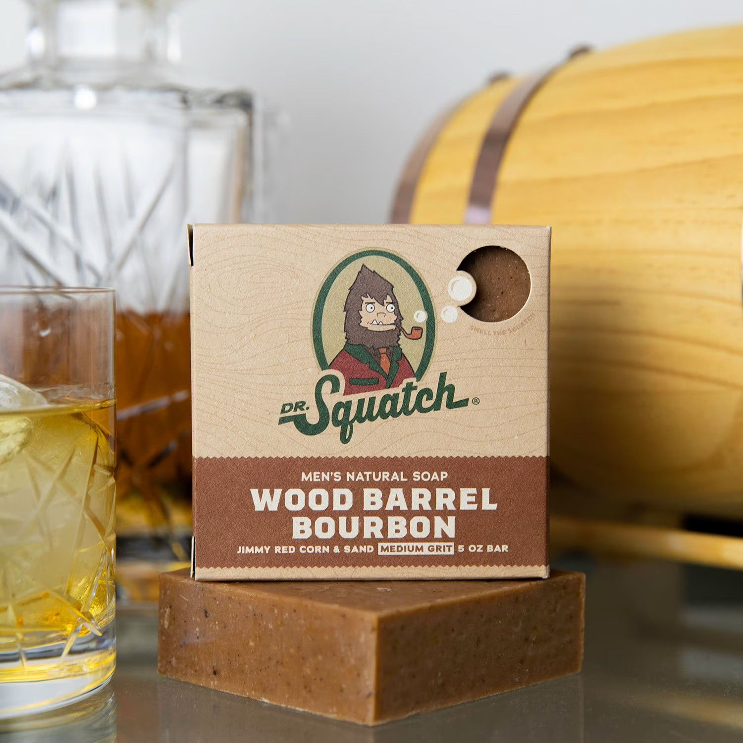 Dr. Squatch Natural Bar Soap Variety Pack 6 Bars 5 oz Each Men Soap Set