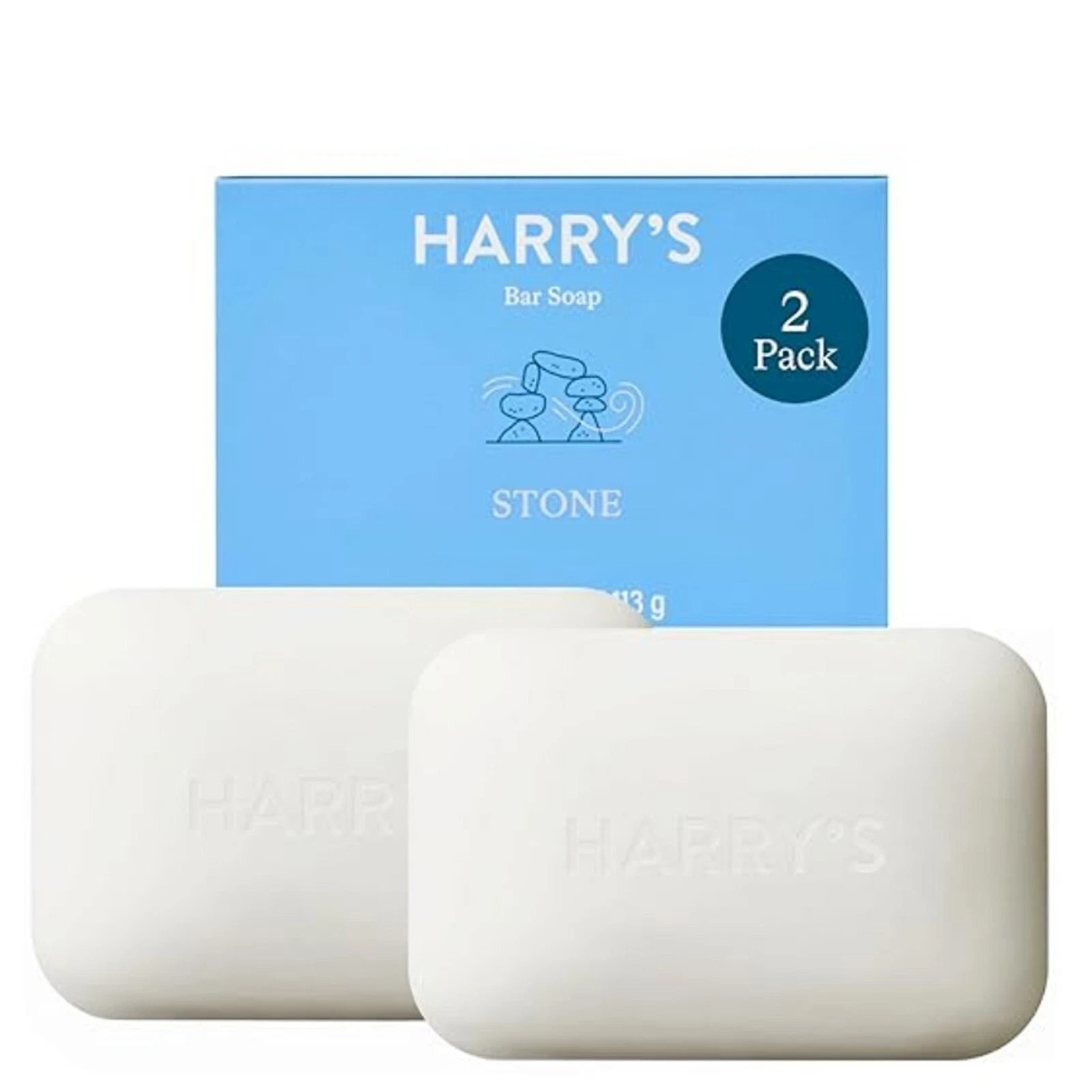 Harry’s Bar Soap Stone Scent 2 Pack – Brand New
