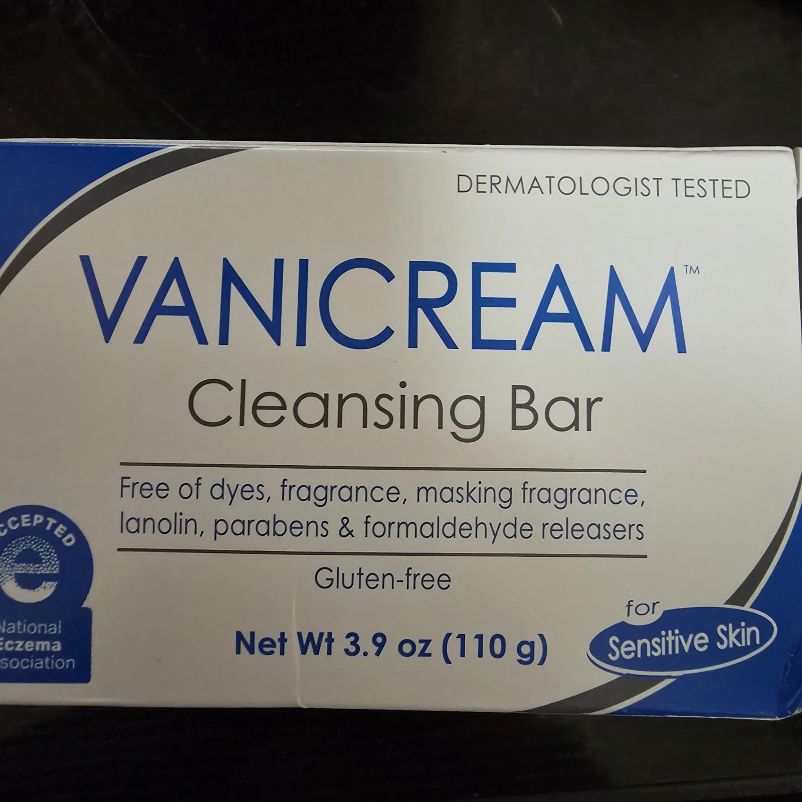 Vanicream Cleansing Bar, Fragrance Free, 3.9 Ounce Bar