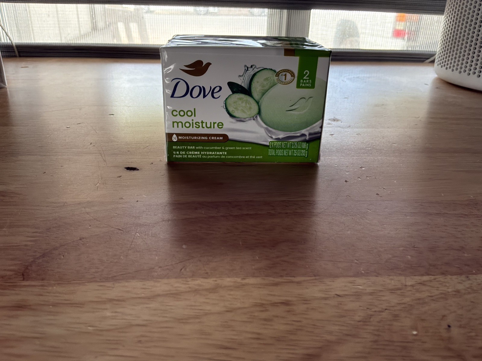 8~Dove Cool Moisture Cucumber and Green Tea Beauty Bars~2 Bars Per Pack