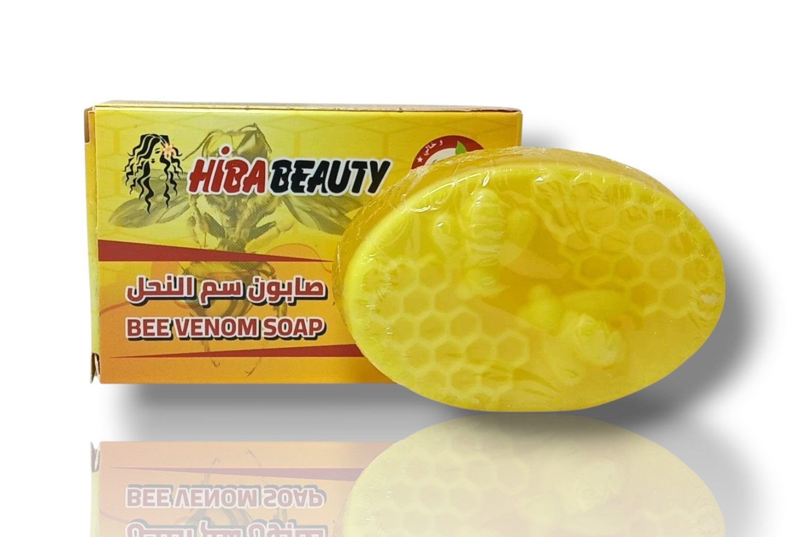 Natural Bee Venom Soap 70g – Face & Body Cleanser Moisturizing Skin Care Bar