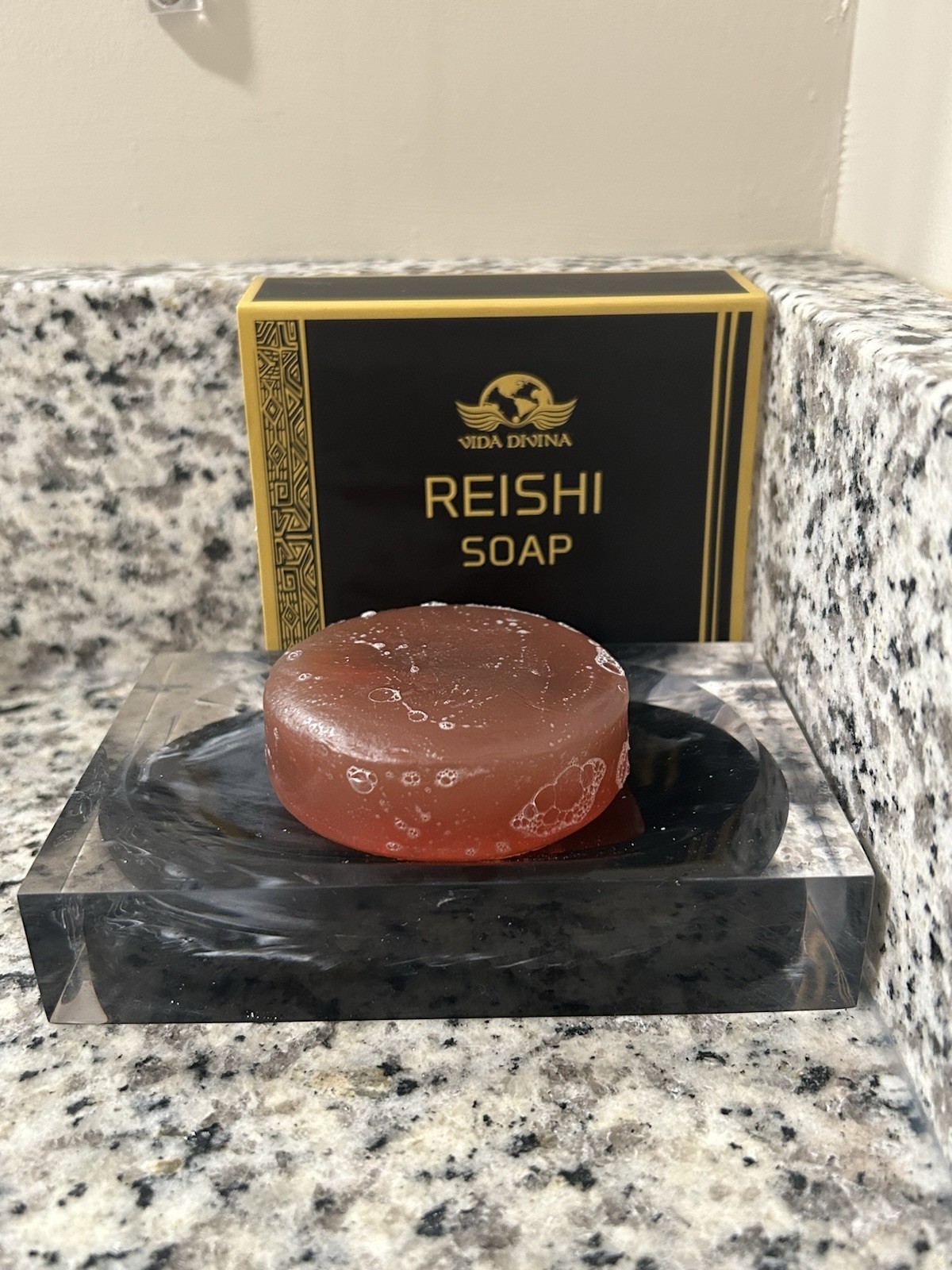 Jabón Reishi de Vida Divina Organic Natural Herbal Soap