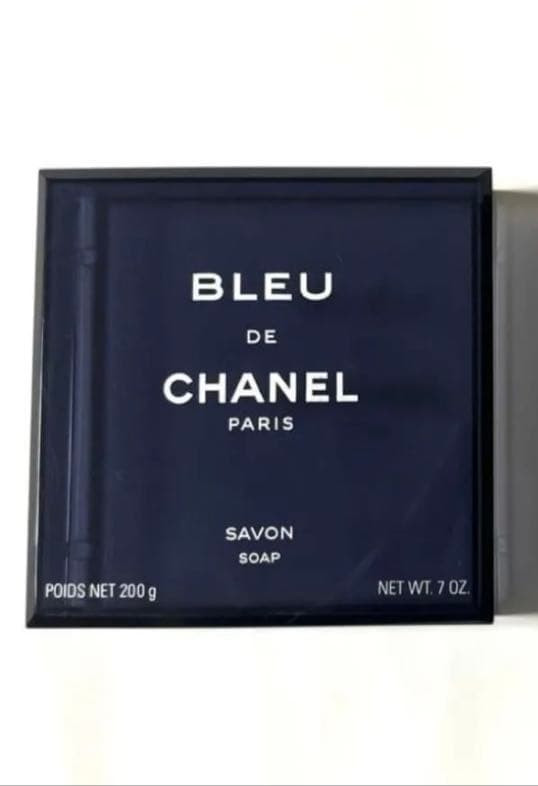 Chanel BLEU DE CHANEL 200g SABON Fragrance Soap made in France W/Box Sealed