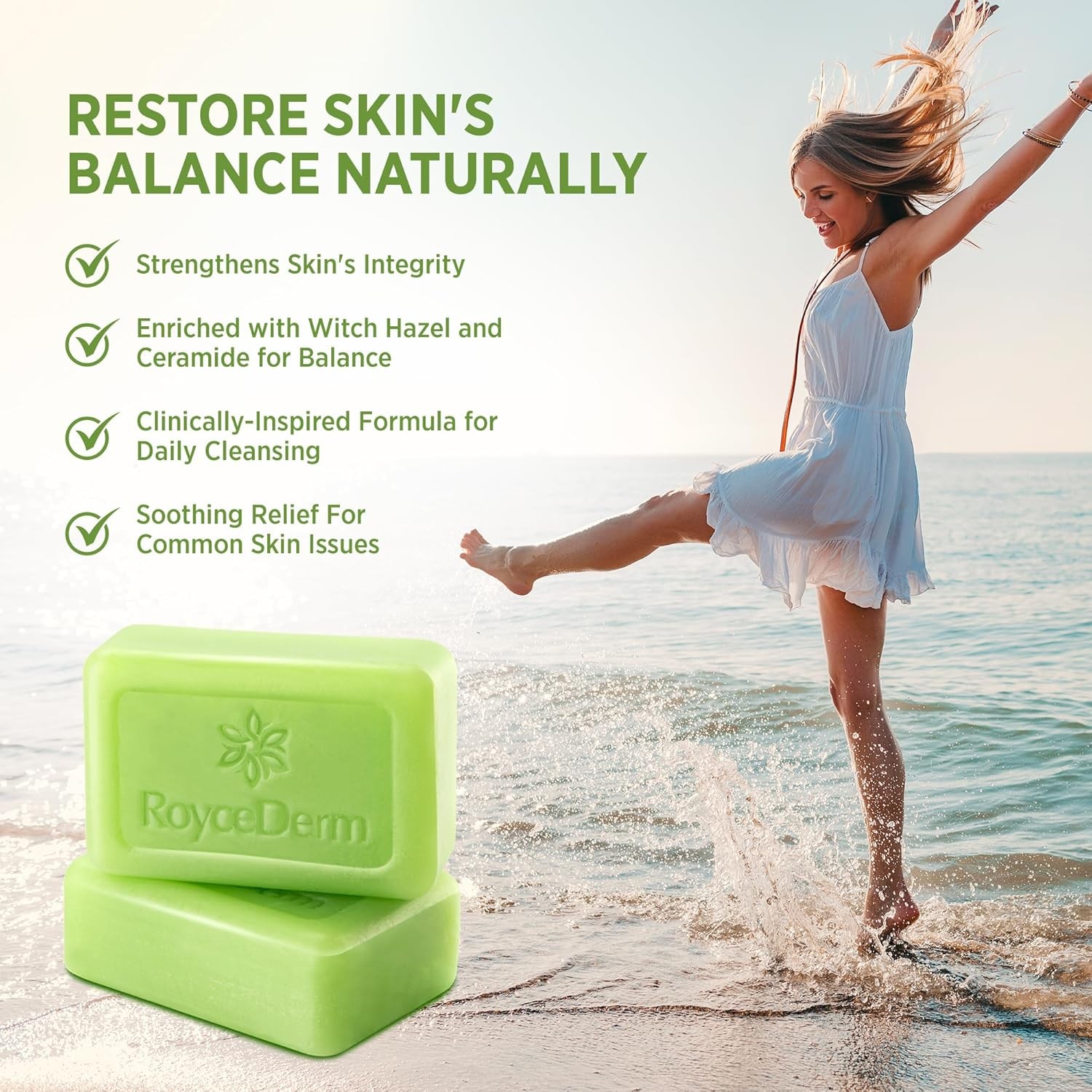 Antifungal Bar Soap – Tea Tree Oil Soap – Athlete’S Foot Treatment for Jock Itch