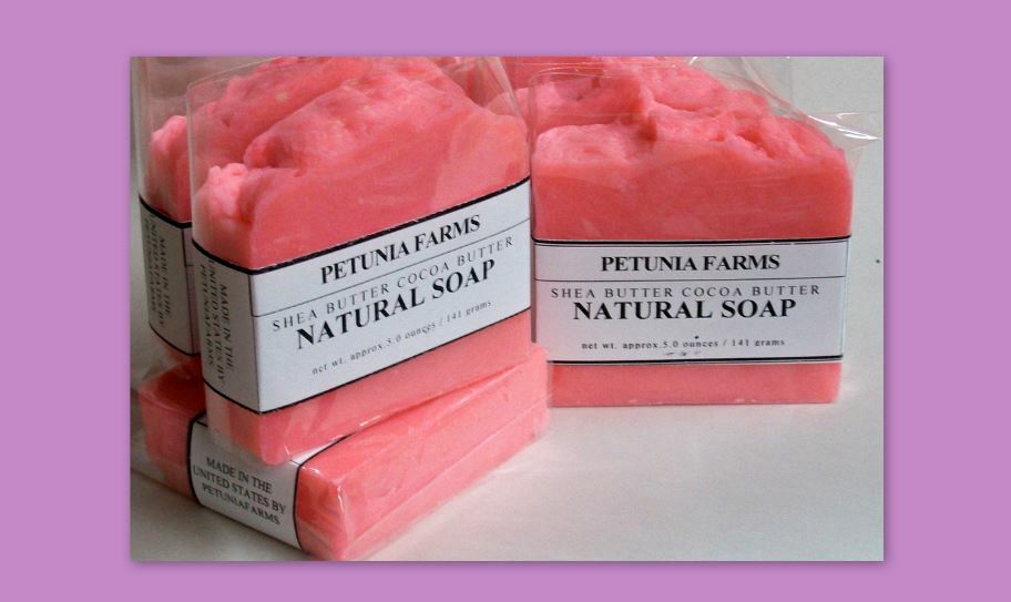 LOVE SPELL HANDMADE SHEA BUTTER SOAP ~ 6 BARS~ LOVE SPELL SOAP