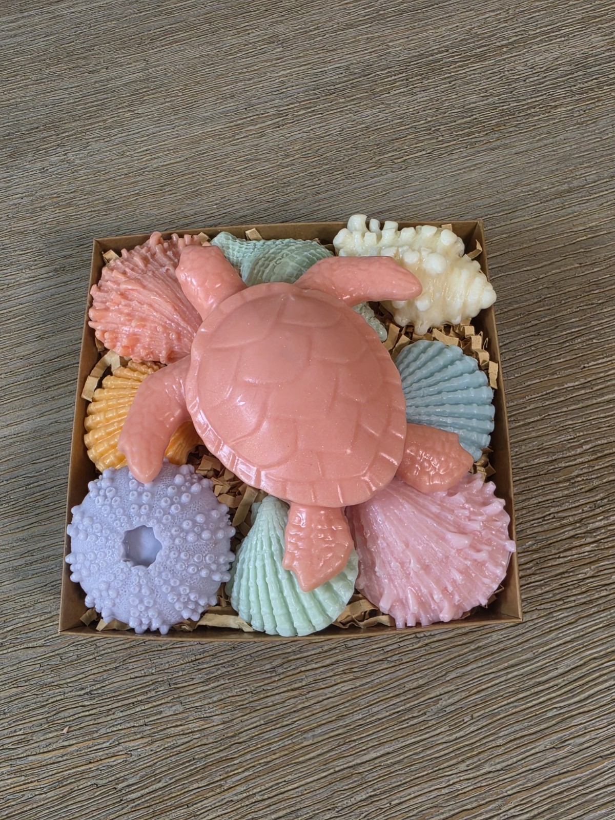 Handmade -Finishing Touch by Claudia Goat Milk Turtle Soap Set, Multipack Gift
