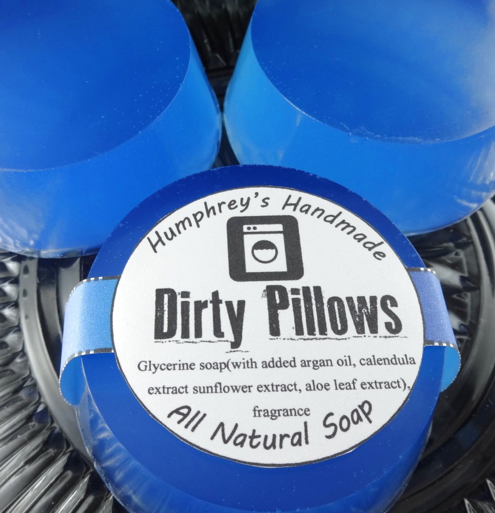 DIRTY PILLOWS Fabric Softener Scent Soap Men’s Beard Wash Shave Unisex Glycerin
