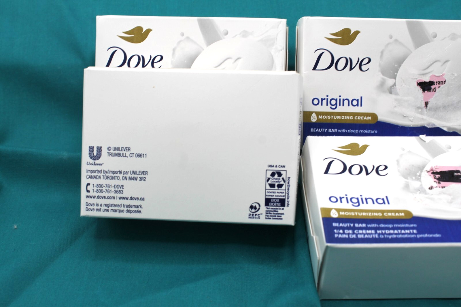 Beauty Bar Soap Original, Made With 1/4 Moisturizing Cream 3.75 oz. Bars