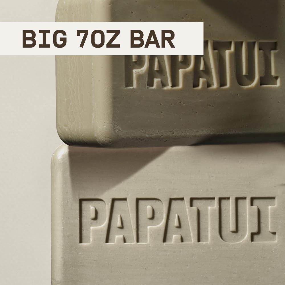 PAPATUI by Dwayne Johnson Enriching Bar Soap for 7 Ounce (Pack of 1), Beige