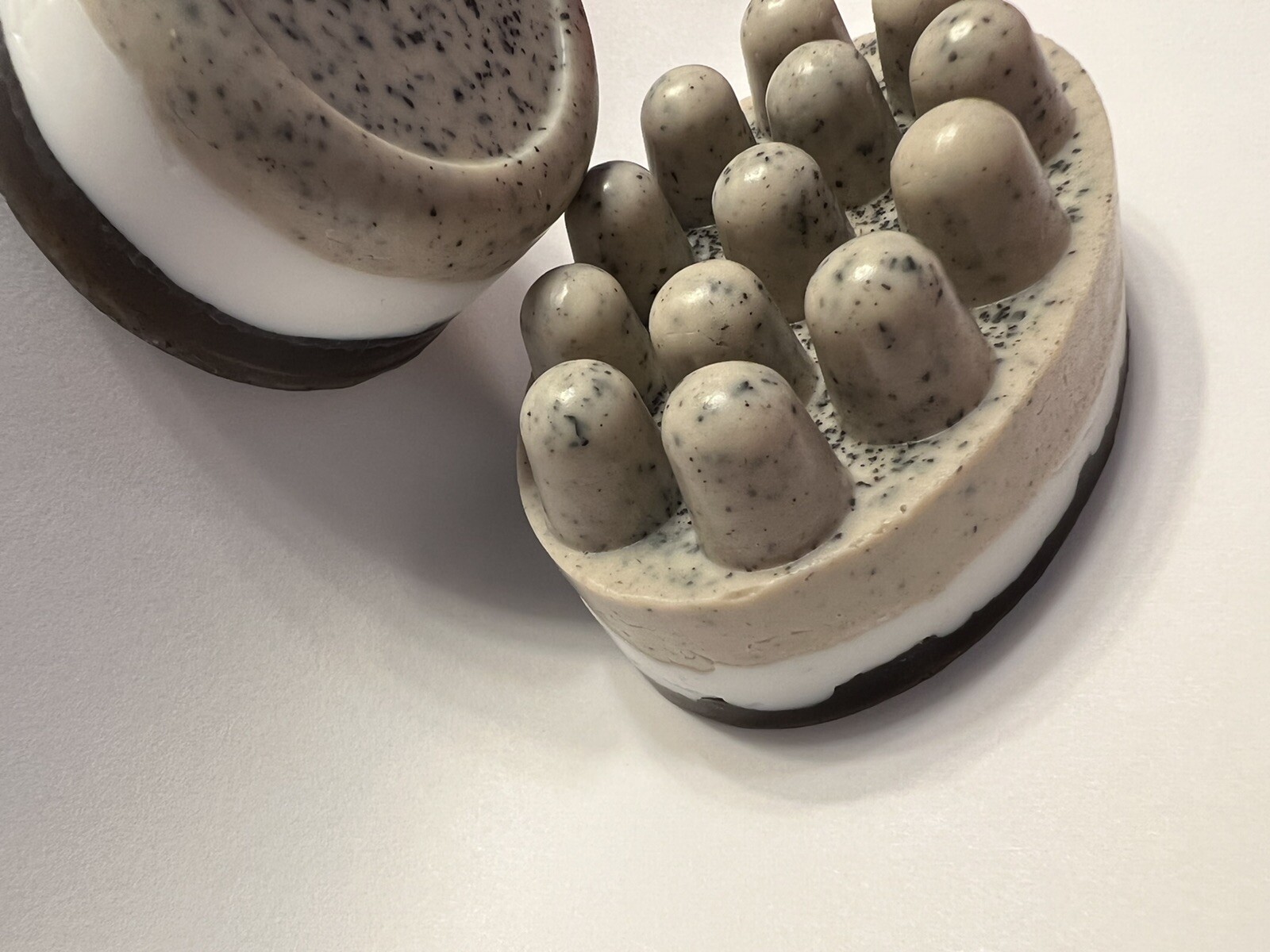 coffee soap bars set of 2 donkey milk and coffee massage soap Duo spa soap set