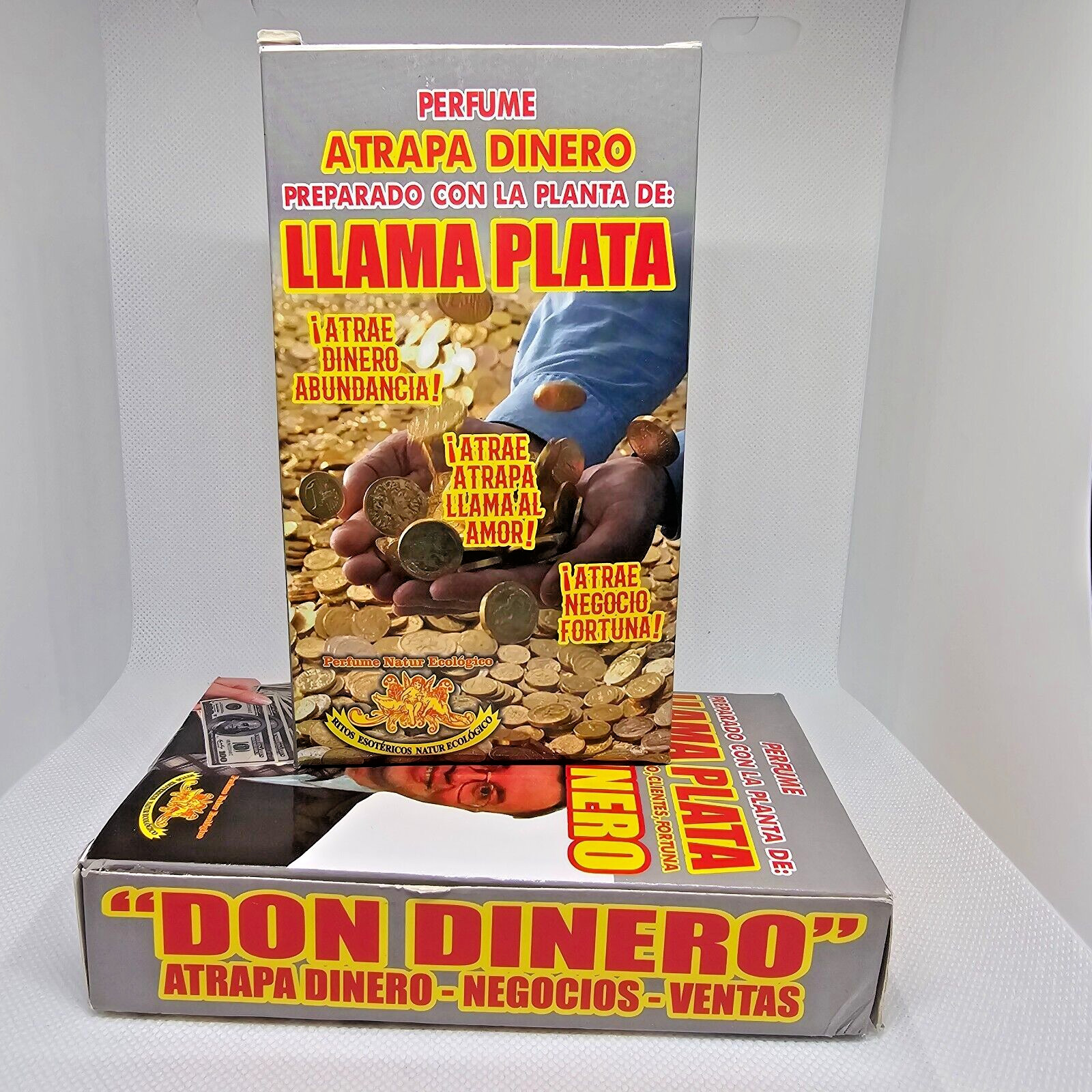 LLAMA DINERO PLATA PERFUME ATRAE ABUNDANCIA DINERO EXITO PROSPERIDAD 1PC