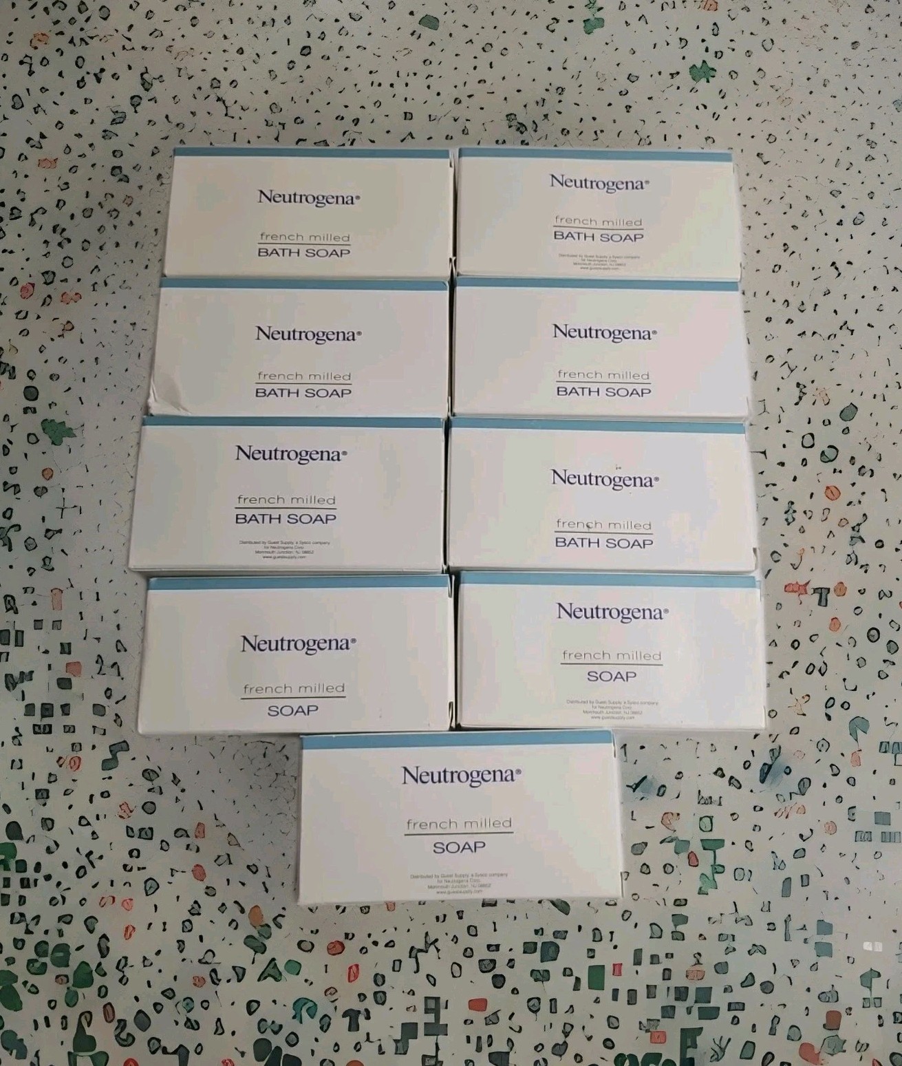 9-Pack NEUTROGENA French Milled Bath Soap Boxed Travel Size NEW