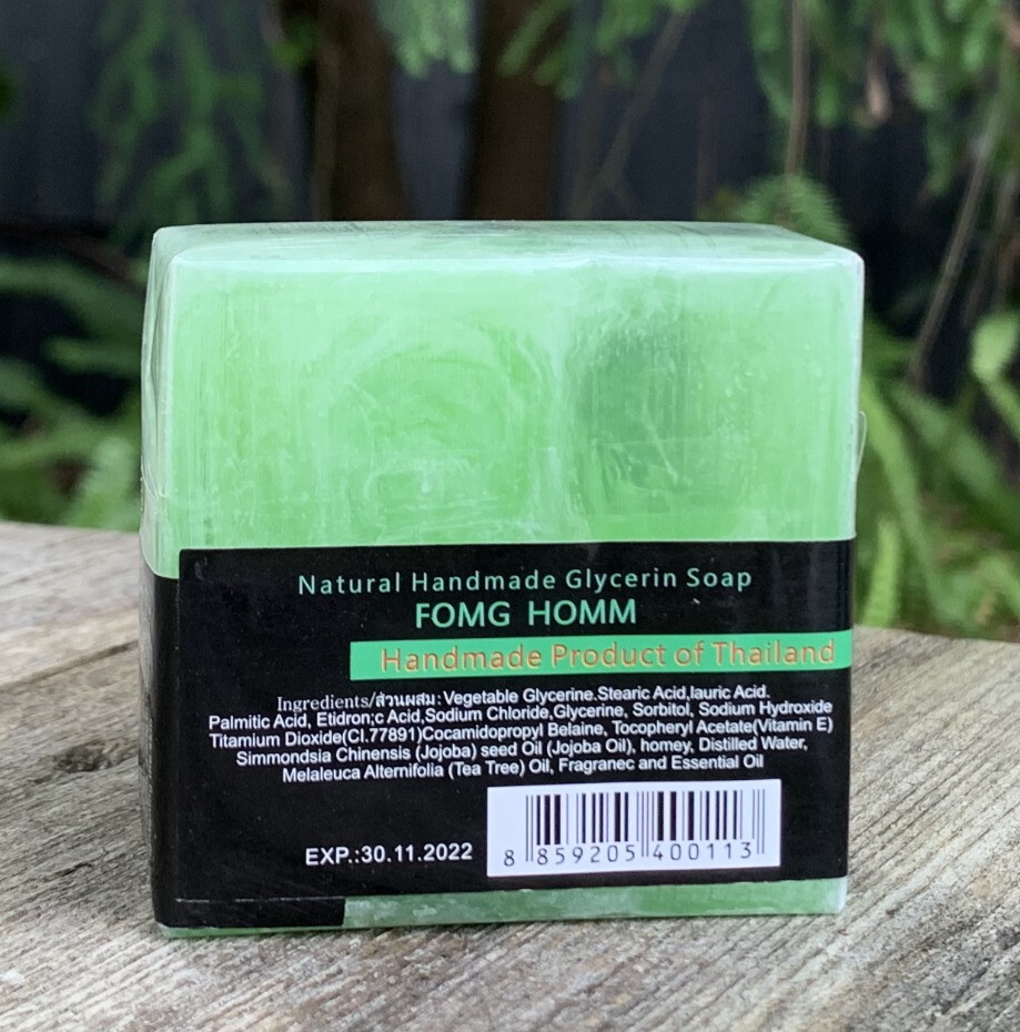 Handmade Green Tea Glycerin Soap