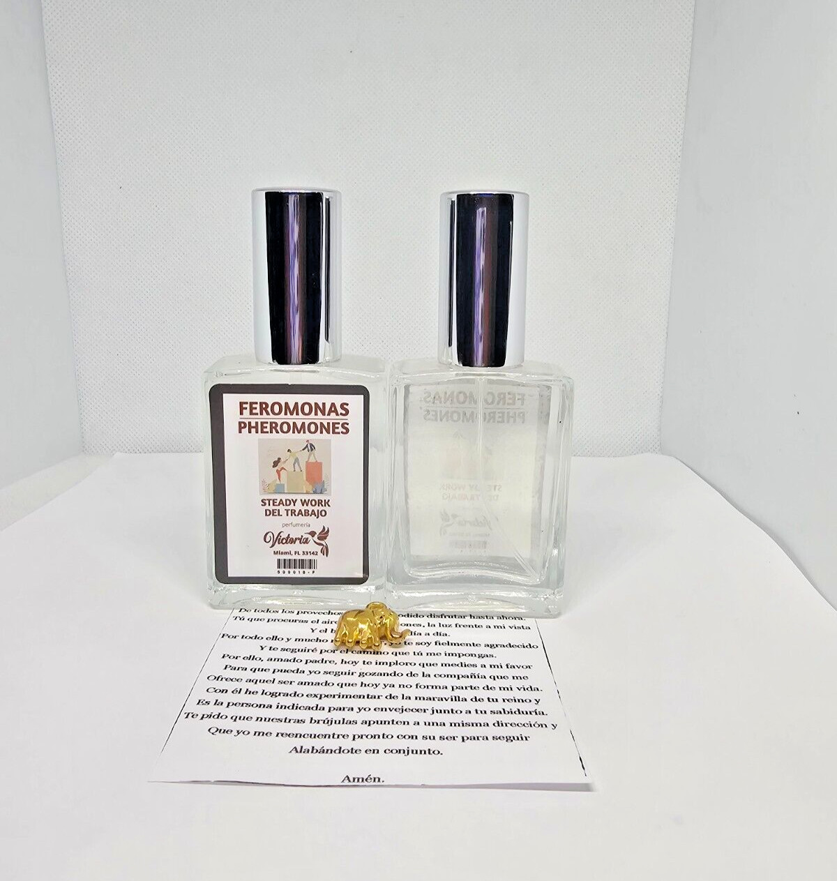 PERFUME PARA TRABAJO / FROM WORK CONSIGUE TRABAJO AL INSTANTE ATRAE EXITO 1PC